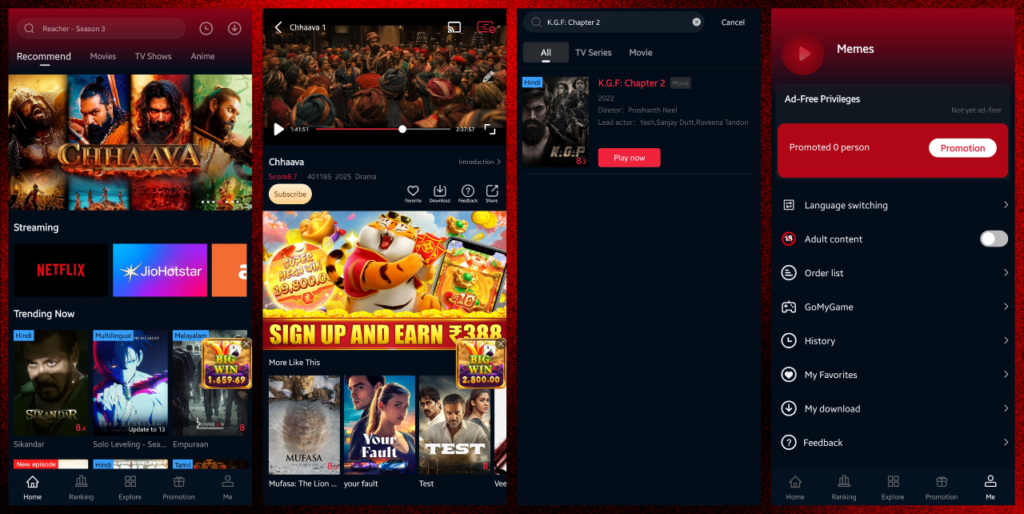 Watch All OTT Content Free - Secret App